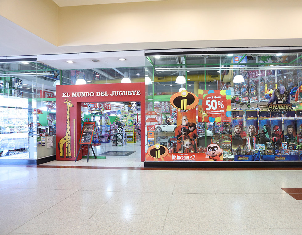 El mundo del store juguete jumbo